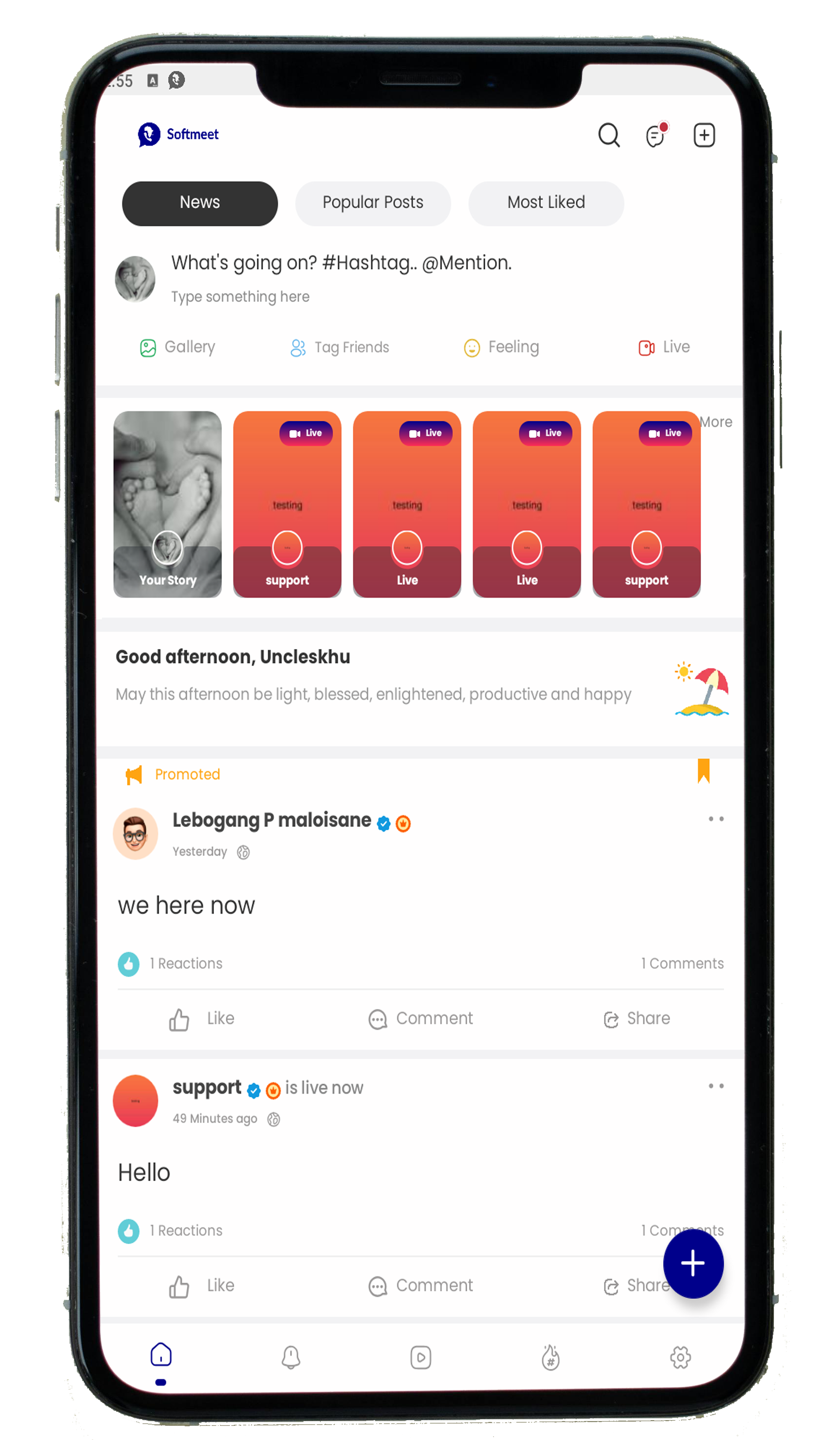 SoftMeet App
